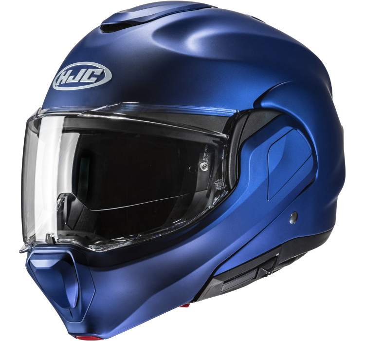 HJC přilba F100 Solid semi flat metallic blue