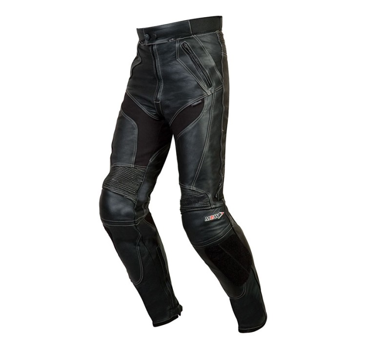 PATRIGO leather biker pants for men