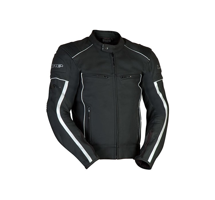 OLIVER leather biker jacket for men