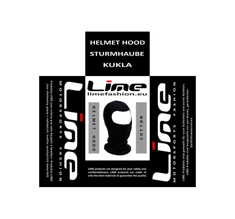 LIME HELMET HOOD