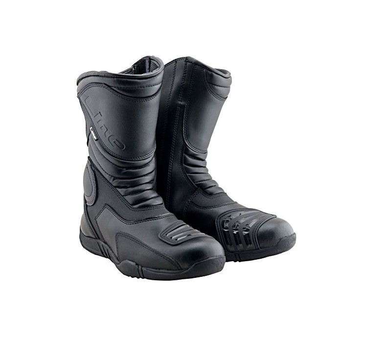 TR113 leather moto boots
