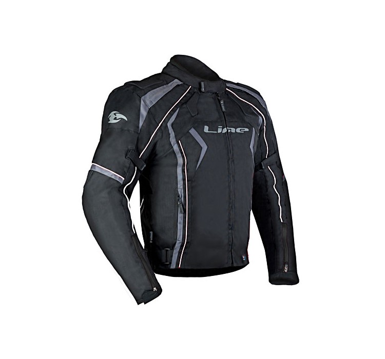 NEO BLACK textilní pánská moto bunda