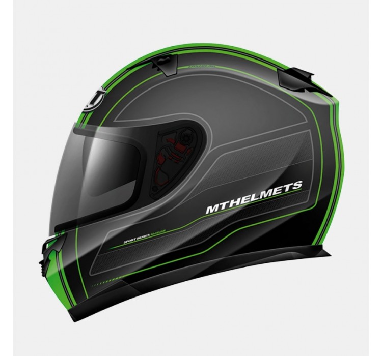 MT BLADE SV RACELINE Matt Black/Green