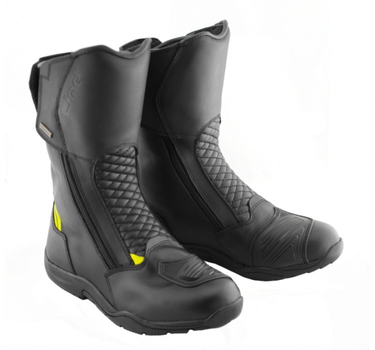 BENNY leather moto boots