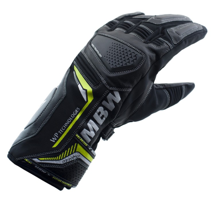 FOX leather men's moto gloves