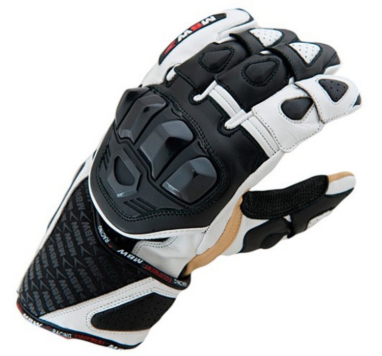 RONY leather men's moto gloves
