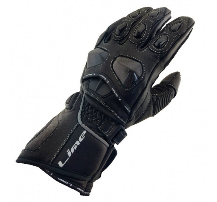 RAPTOR leather men's moto gloves