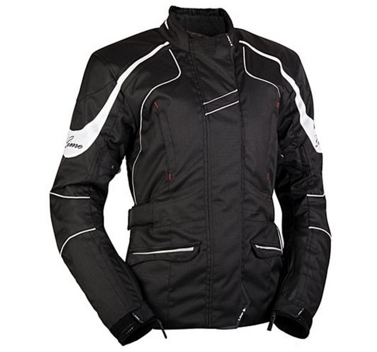 NIKITA BLACK textile biker jacker for ladies
