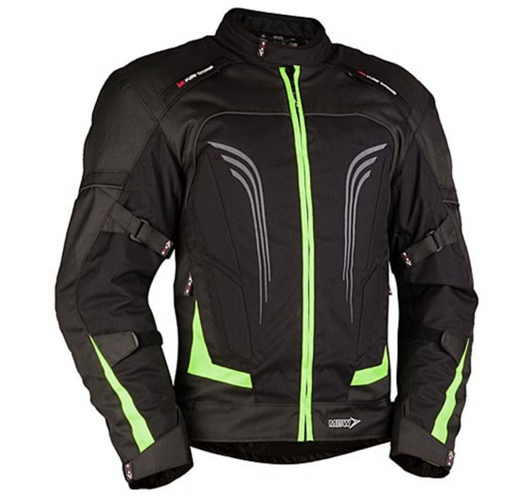 CANDELA textile biker jacket for man
