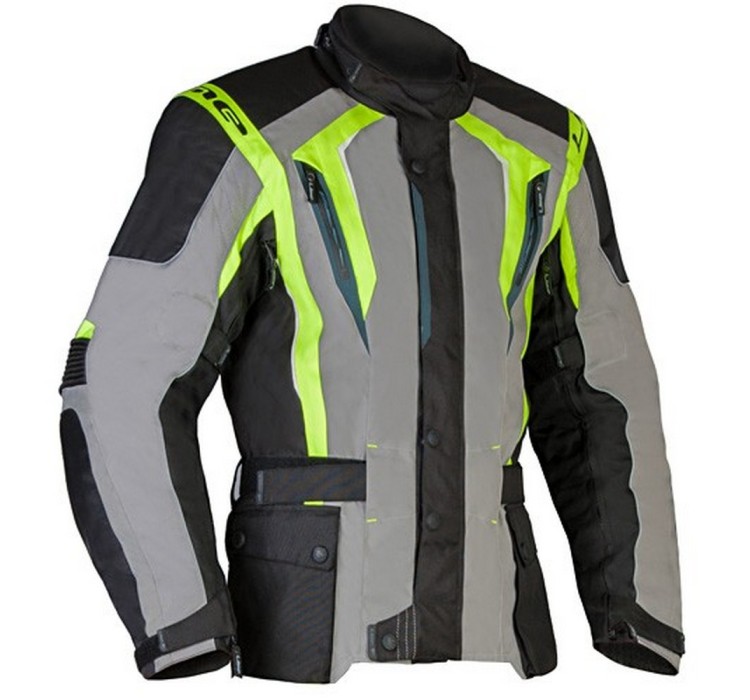 BUDDY GREEN textile biker jacket for men
