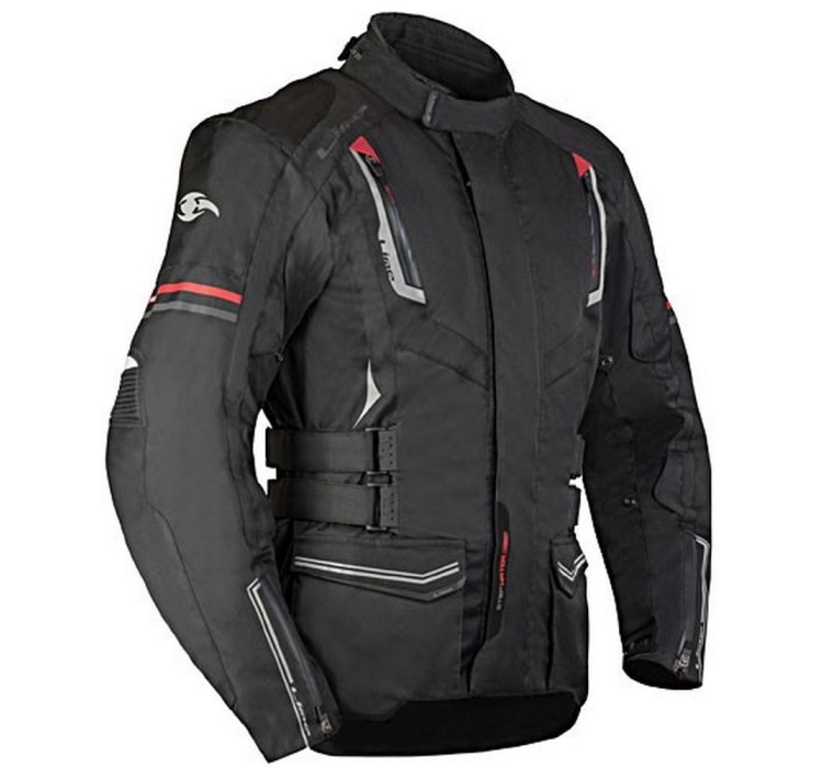 STANLEY textile biker jacket for men