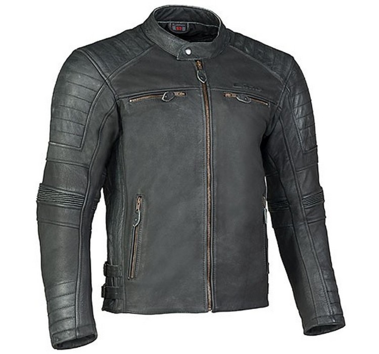 HURRICANE leather jacket of classic design
