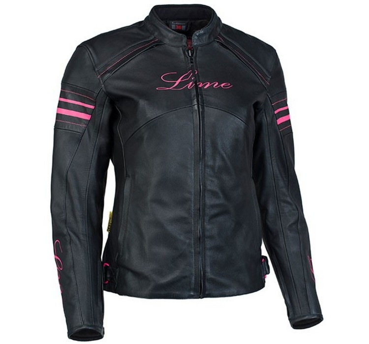 PINKY leather biker jacket for ladies