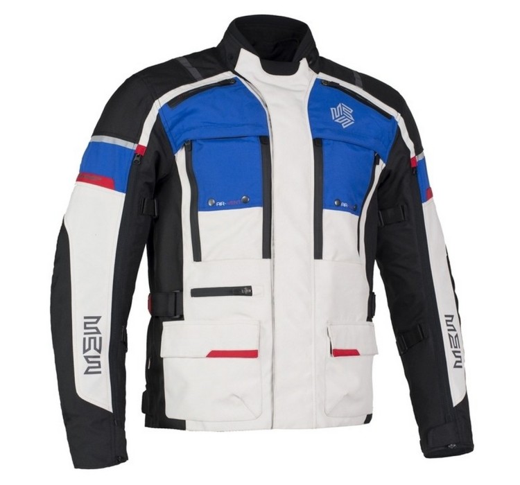 MEMPHIS JACKET TRICOLOR textile biker jacket for men