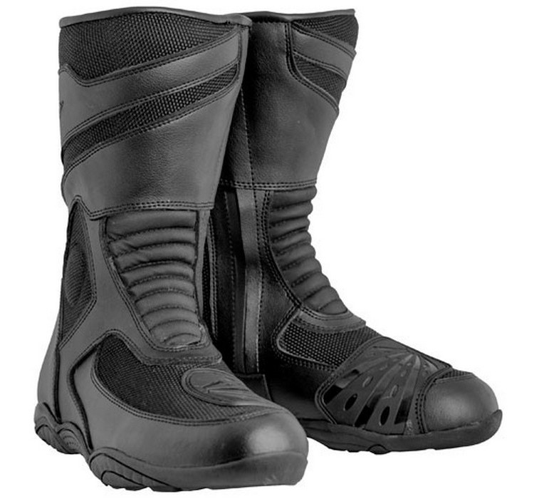 TR215 leather moto boots