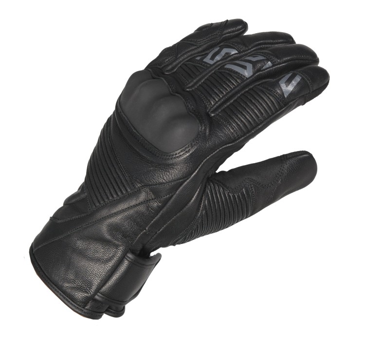 STRIKE leather men's moto gloves