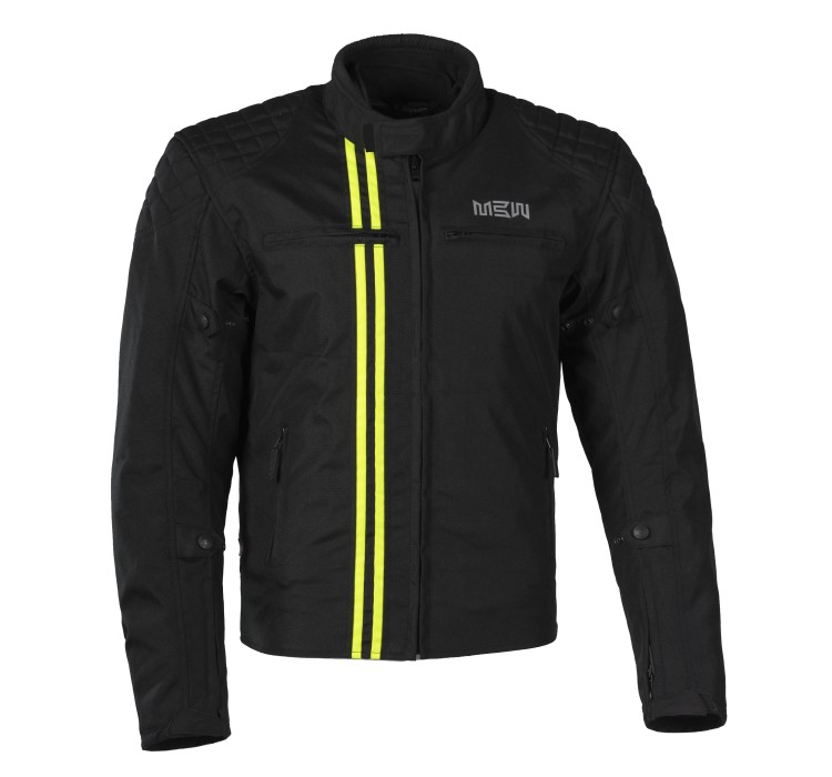 JEREMY textile biker jacket for man
