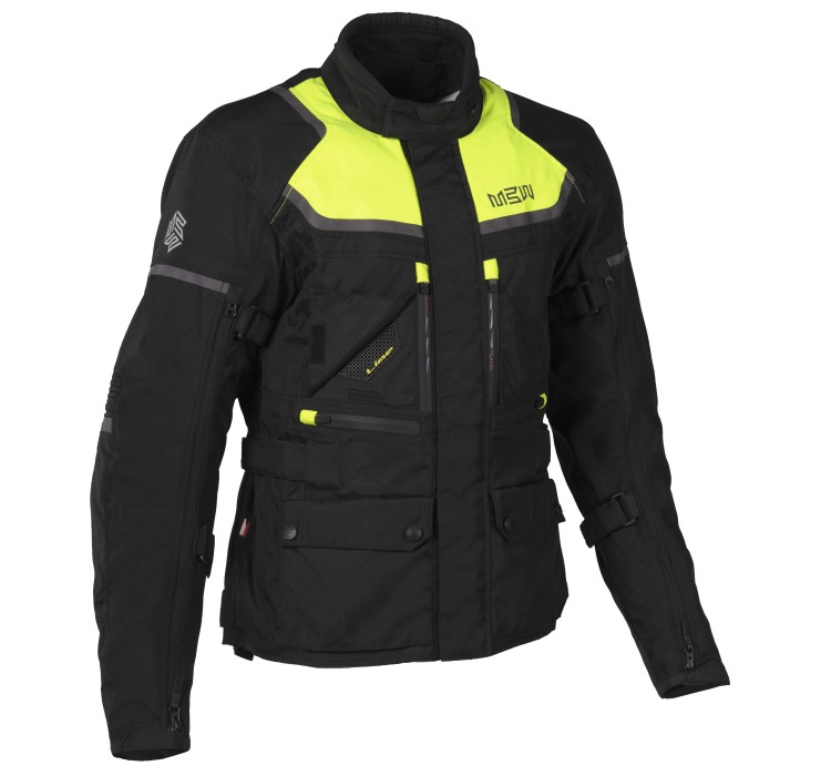 ADVENTURE EVO JACKET YELLOW textile biker jacket for men