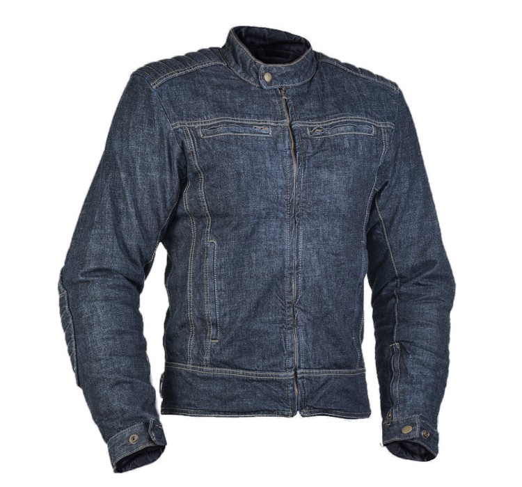 JAMES DENIM JACKET textile biker jacket for men