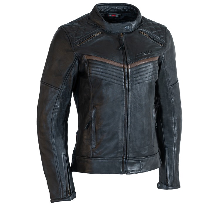 BORA biker leather jacket