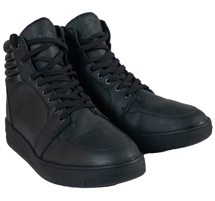 MIKI moto leather boots