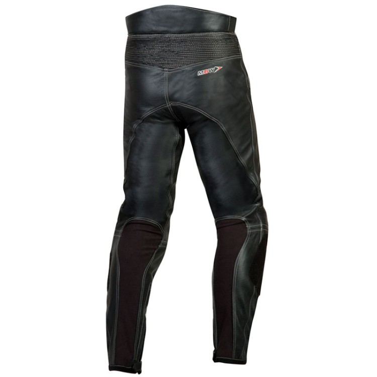 MOTO KALHOTY KŮŽE, zadní pohled