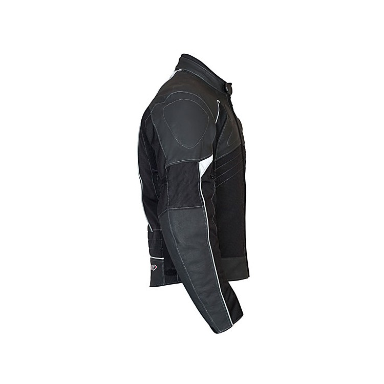 moto bunda kůže textil