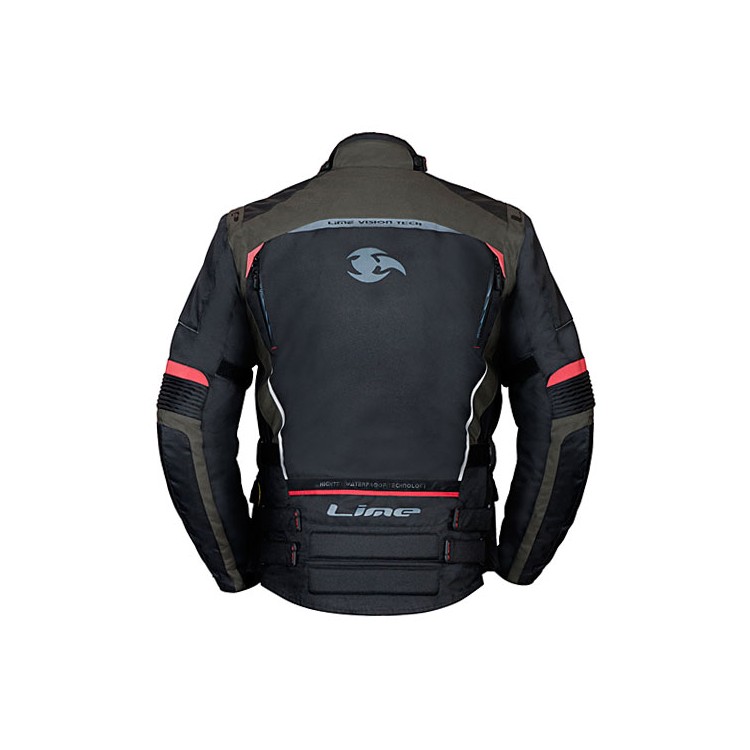 Pánská třívrstvá textilní moto bunda