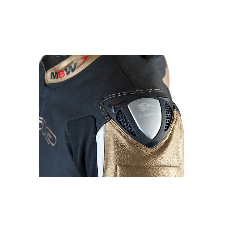 Kožená kombinéza T3 EVOLUTION gold
chránič ramene