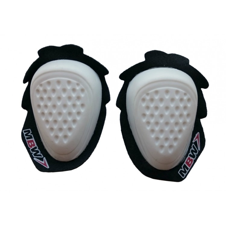 KOLENNÍ SLIDERY MBW - BÍLÉ