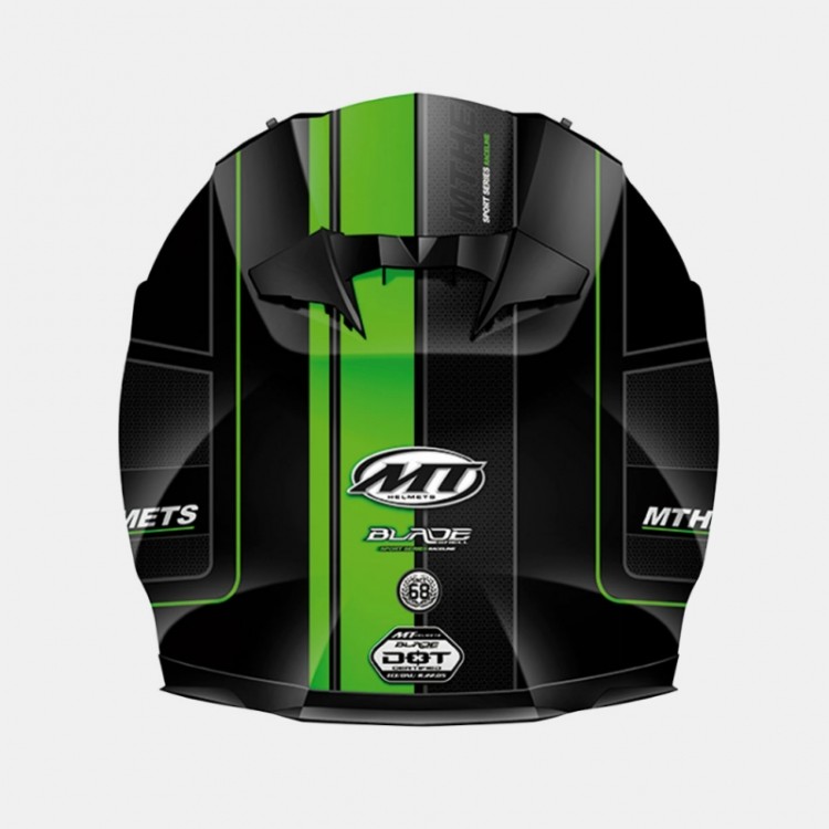 MT BLADE SV RACELINE MATT BLACK/GREEN