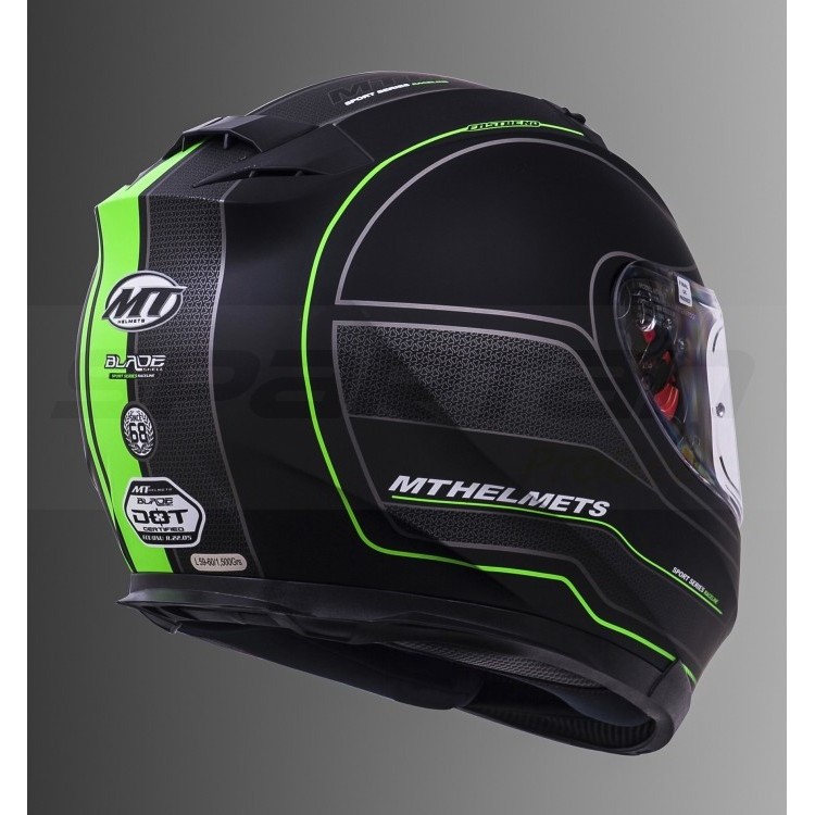 MT BLADE SV RACELINE MATT BLACK/GREEN