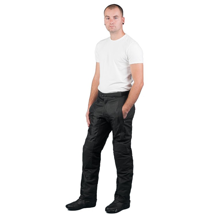 MBW GILI - moto kalhoty kůže+textil