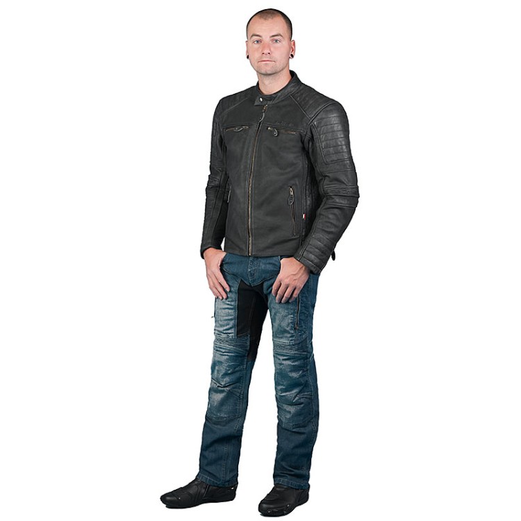 MBW HURRICANE - kožená retro bunda