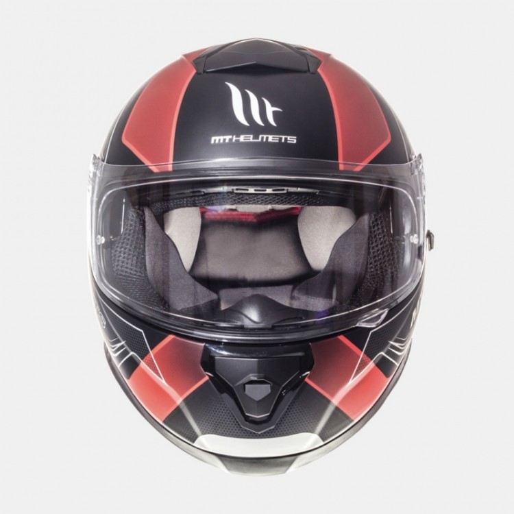 MT THUNDER 3 SV TRACE matt black/red