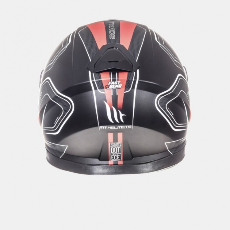 MT THUNDER 3 SV TRACE matt black/red