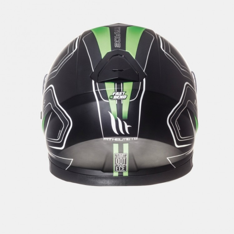 MT THUNDER 3 SV TRACE matt black/green