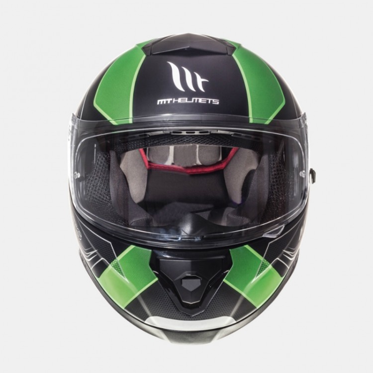 MT THUNDER 3 SV TRACE matt black/green