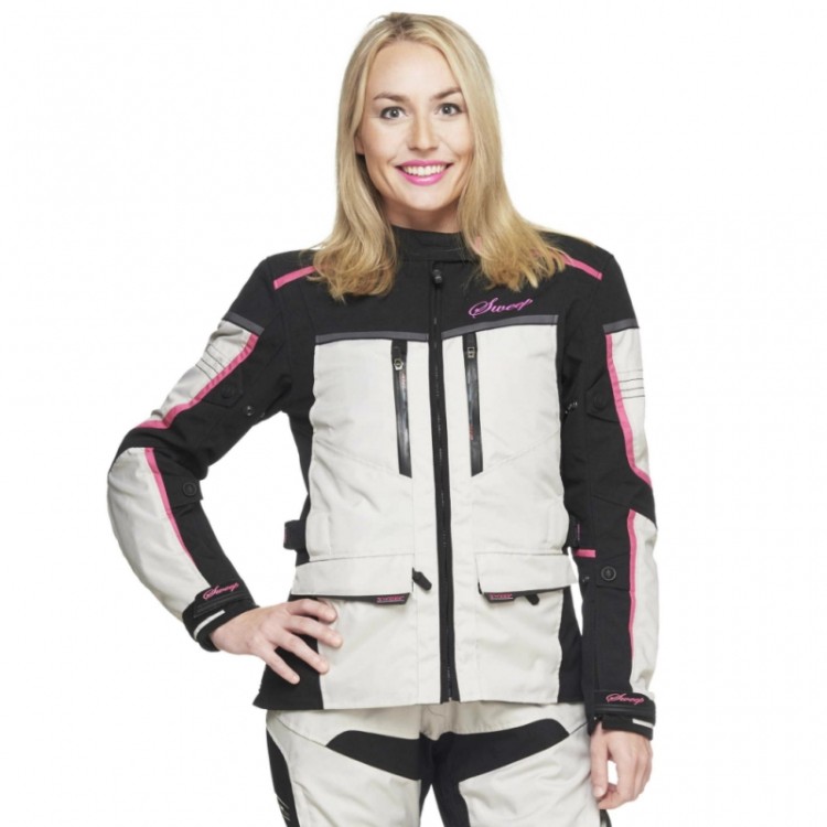 MBW CHARISMA JACKET - dámská třívrstvá textilní bunda SWEEP