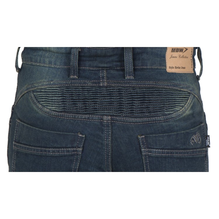 MBW REBEKA KEVLAR JEANS - dámské modré