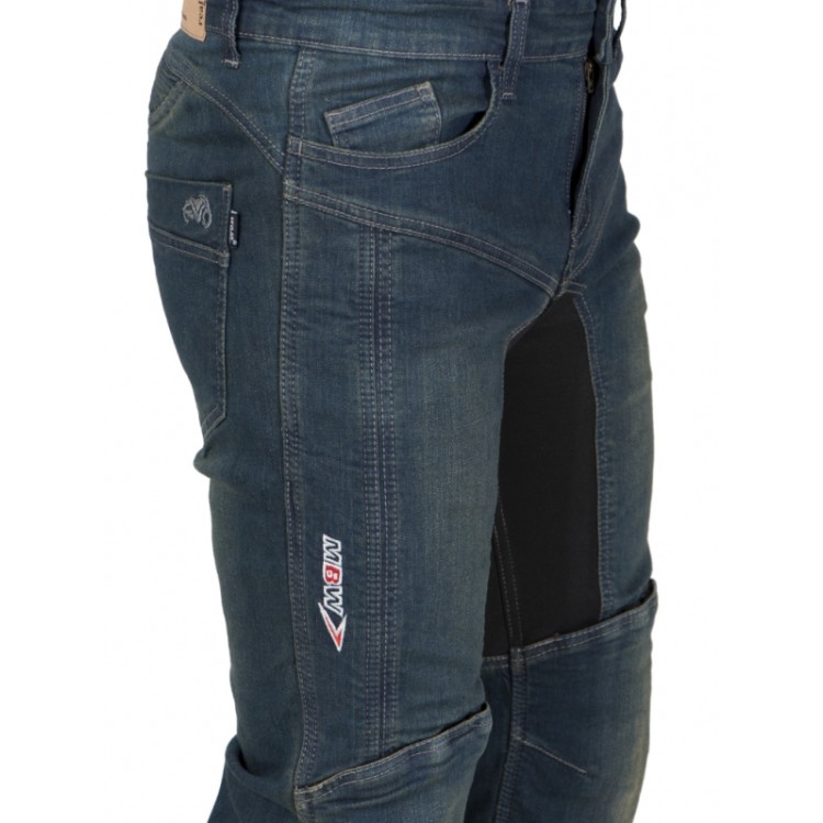 MBW KEVLAR JEANS DIEGO - pánské modré