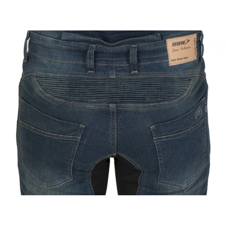 MBW KEVLAR JEANS DIEGO - pánské modré