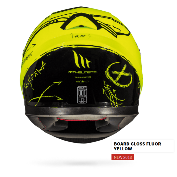 MT THUNDER 3 SV BOARD GLOSS FLUOR YELLOW