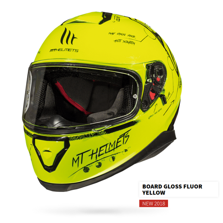 MT THUNDER 3 SV BOARD GLOSS FLUOR YELLOW