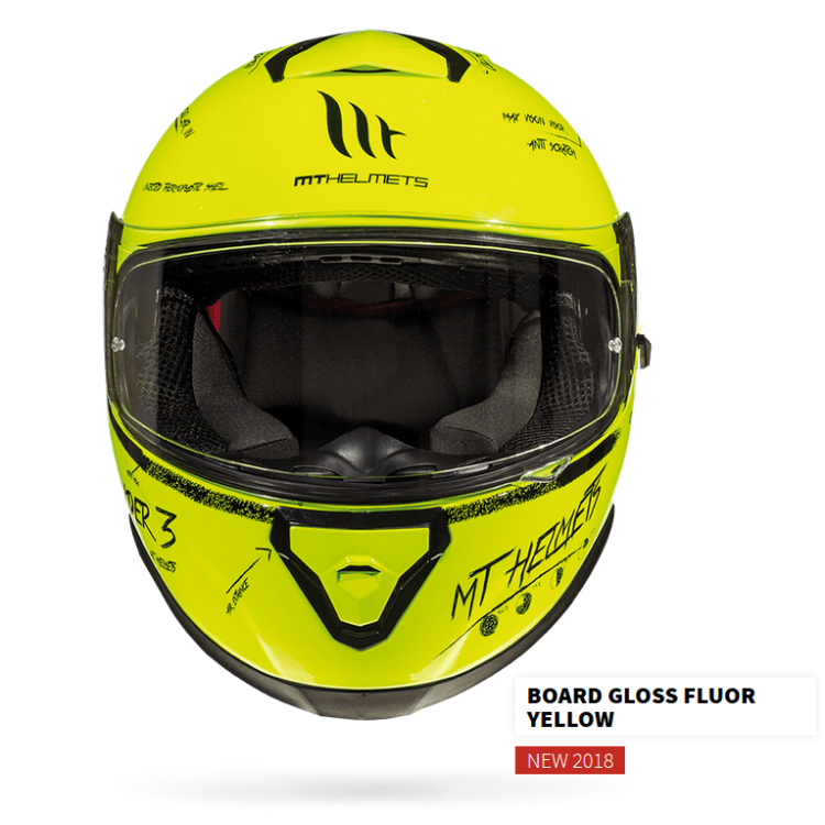MT THUNDER 3 SV BOARD GLOSS FLUOR YELLOW