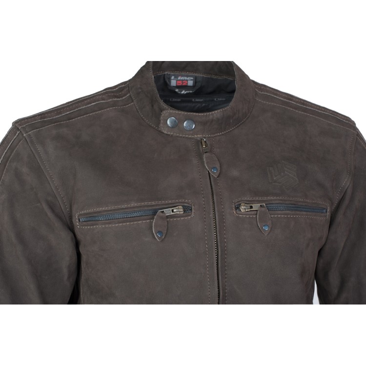 ROCKER - pánská kožená bunda na motorku