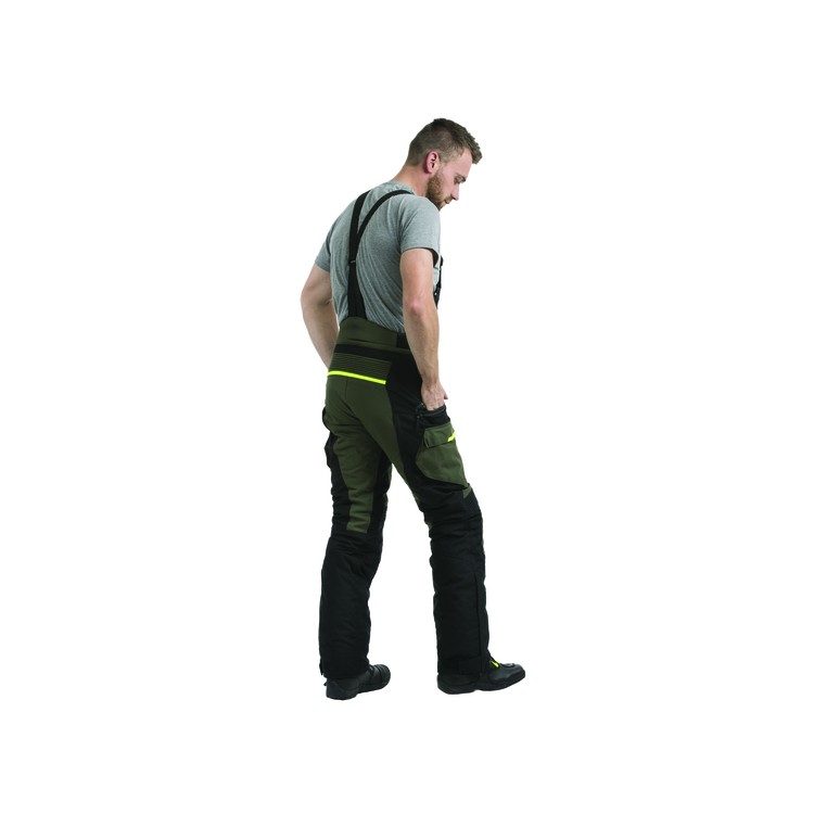 MEMPHIS PANTS GREEN - textilní moto kalhoty