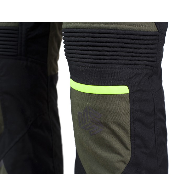 MEMPHIS PANTS GREEN textilní moto kalhoty