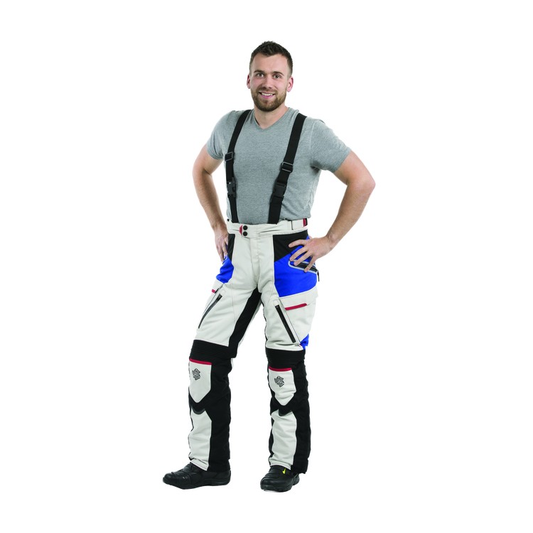 MEMPHIS PATNS TRICOLOR textilní moto kalhoty