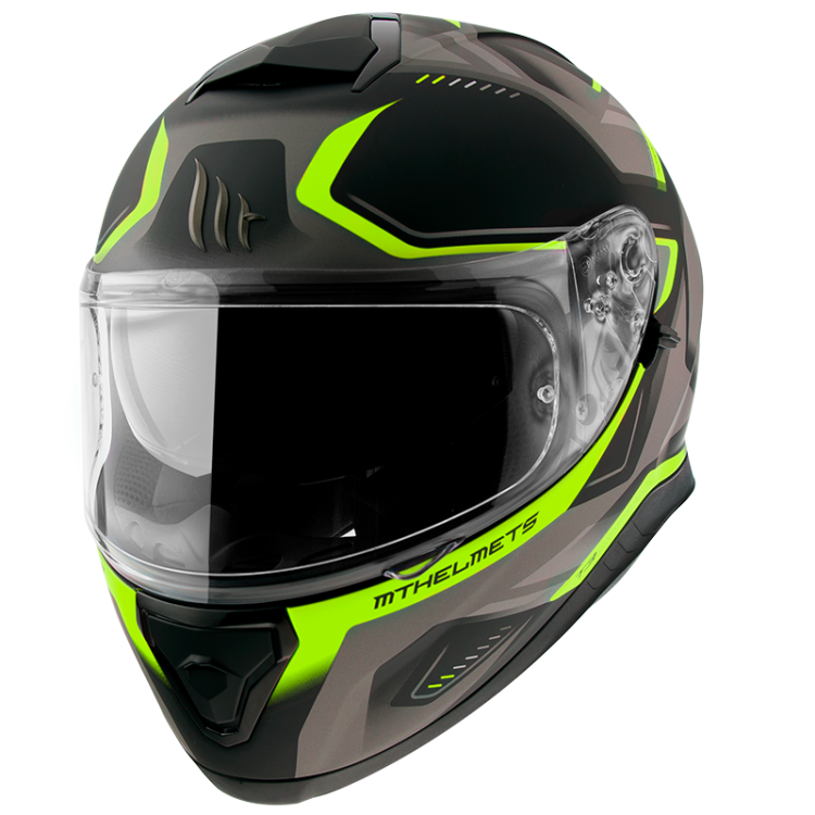 MT THUNDER 3SV TURBINE Matt Fluor Yellow